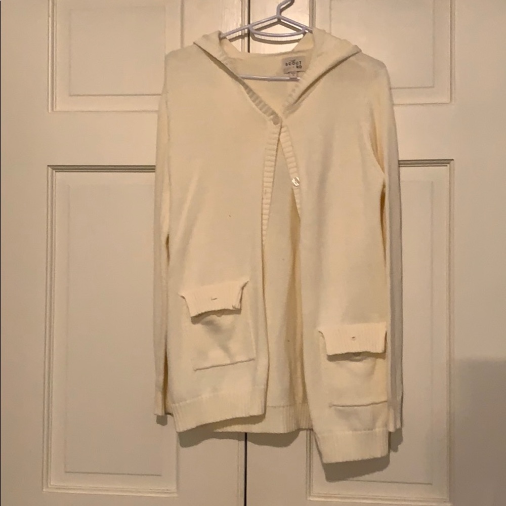 Cream sweater